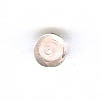 Czech Pressed Glass - Bicone Bead - 6 mm - Light Pink (eaches)