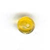 Czech Pressed Glass - Bicone Bead - 6 mm - Transparent Gold (eaches)