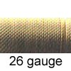 Beading Wire - General Craft Wire - 26 gauge - Gold coloured (24 yard - 22.5 m reel)