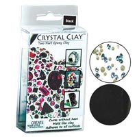 Crystal Clay - Black - 50 gramme pack
