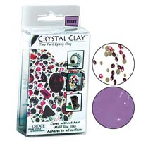 Crystal Clay - Violet - 50 gramme pack