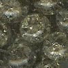 Czech Cracked Glass Pearl - 6 mm Round - Black Diamond (eaches)