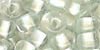 Czech Size 6 Seed Bead - White Glow-In-The-Dark - 6 gramme bag
