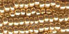 Size 11 Czech Seed Bead (Hank) - Light Gold, Metallic