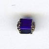 Czech Faceted Cathedral Bead - 6 x 6 mm - Cobalt (eaches)