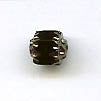 Czech Faceted Cathedral Bead - 6 x 6 mm - Black (eaches)