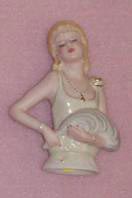 Porcelain Half Doll - Vivienne