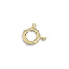 Clasp - Spring-ring - 6 mm - Gold-filled (eaches)
