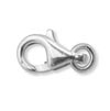 Clasp - Trigger - 11 mm with Ring - Sterling Silver (eaches)