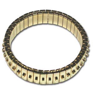 Bracelet Forms (for Beading) - Cha-Cha Bracelet - approx. 47 mm ID & 55 mm OD - One Row of Loops - G
