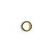 Jump Ring - 4 mm - Gold plated - 22 gauge -  (pack of 100)