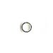 Jump Ring - 4 mm - Silver plated - 22 gauge -  (pack of 100)