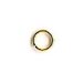 Jump Ring - 5 mm - Gold plated - 22 gauge -  (pack of 100)