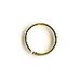 Jump Ring - 8 mm - Gold plated - 20 gauge -  (pack of 100)