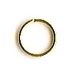 Jump Ring - 10 mm - Gold plated - 20 gauge -  (pack of 100)