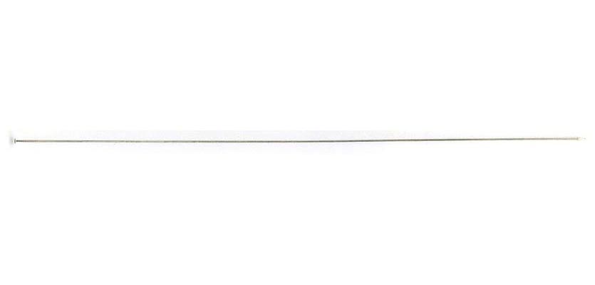 Hatpins - 200 mm (8 inch) - Silver (without clutch)