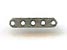 Spacer bar - 5-hole 2 mm spacing - Sterling Silver