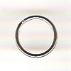 Split Ring - 16 mm - nickel colour  (each)