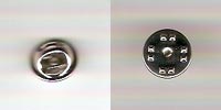 Tie-Tac - Metal clutch back - nickel plated (Pins sold separately)