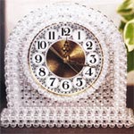 Clocks - Beaded Mantle Clock