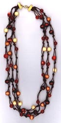 Knotted Necklace Kit - Brown