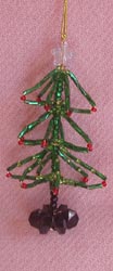 3-Dimensional Christmas Tree - Green and Red (makes 3)