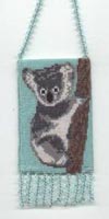 Koala Amulet Bag Kit (makes amulet bag as illustrated).