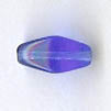 Czech Pressed Glass - Lantern Bead - 11 mm - Dark Sapphire (eaches)