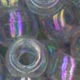 6 x 9 mm Acrylic Pony Bead - Colour 10AB (Crystal AB)