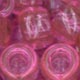 6 x 9 mm Acrylic Pony Bead - Colour 24 (Light Pink)