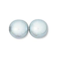 Czech Glass Pearl - 8 mm Round - Light Blue (eaches)