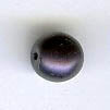 Czech Matte Glass Pearl - 6 mm Round - Dark Purple (eaches)