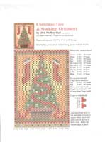 Christmas Tree & Stockings Panel