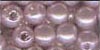 6 mm Acrylic Round  Pearl - Colour 72 (Light Amethyst)
