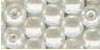 10 mm Acrylic Round  Pearl - White