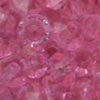 3 x 6 mm Acrylic Rondelle Bead - Colour 24 (Light Pink)
