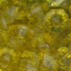 3 x 6 mm Acrylic Rondelle Bead - Colour 41 (Acid Yellow)