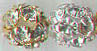 Czech Lead Crystal - Rhinestone Balls - gold-plated casing - 8 mm diameter - Crystal (eaches)