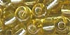 Tiawanese Size 6 Seed Bead - Silverlined Gold - 10 gramme bag