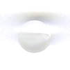 Czech Smooth Round - 8 mm - Crystal Matte (eaches)