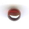 Czech Smooth Round - 8 mm - Christmas Red AB (eaches)