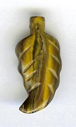 Semi-precious Leaf Pendant