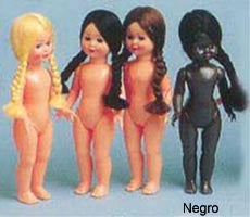 STEN - Doll - 17 cm Negro Doll