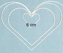 STEN - Metal - 6 cm Heart