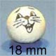 STEN - Papier Mache (Pressed Cotton) - 18 mm ANIMAL Face