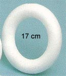 STEN - Polystyrene - 17 cm Ring (Wreath)