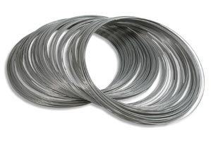 Memory Wire - Shiny - Necklace Size (92 mm diameter) - 4 COILS