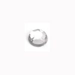 Acrylic Rhinestone - Round - approx. 6 mm - Crystal (pack of 10)