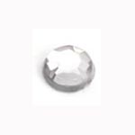 Acrylic Rhinestone - Round - approx. 9 mm - Crystal (each)