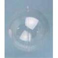 Acrylic Split Ball - Clear - 100 mm